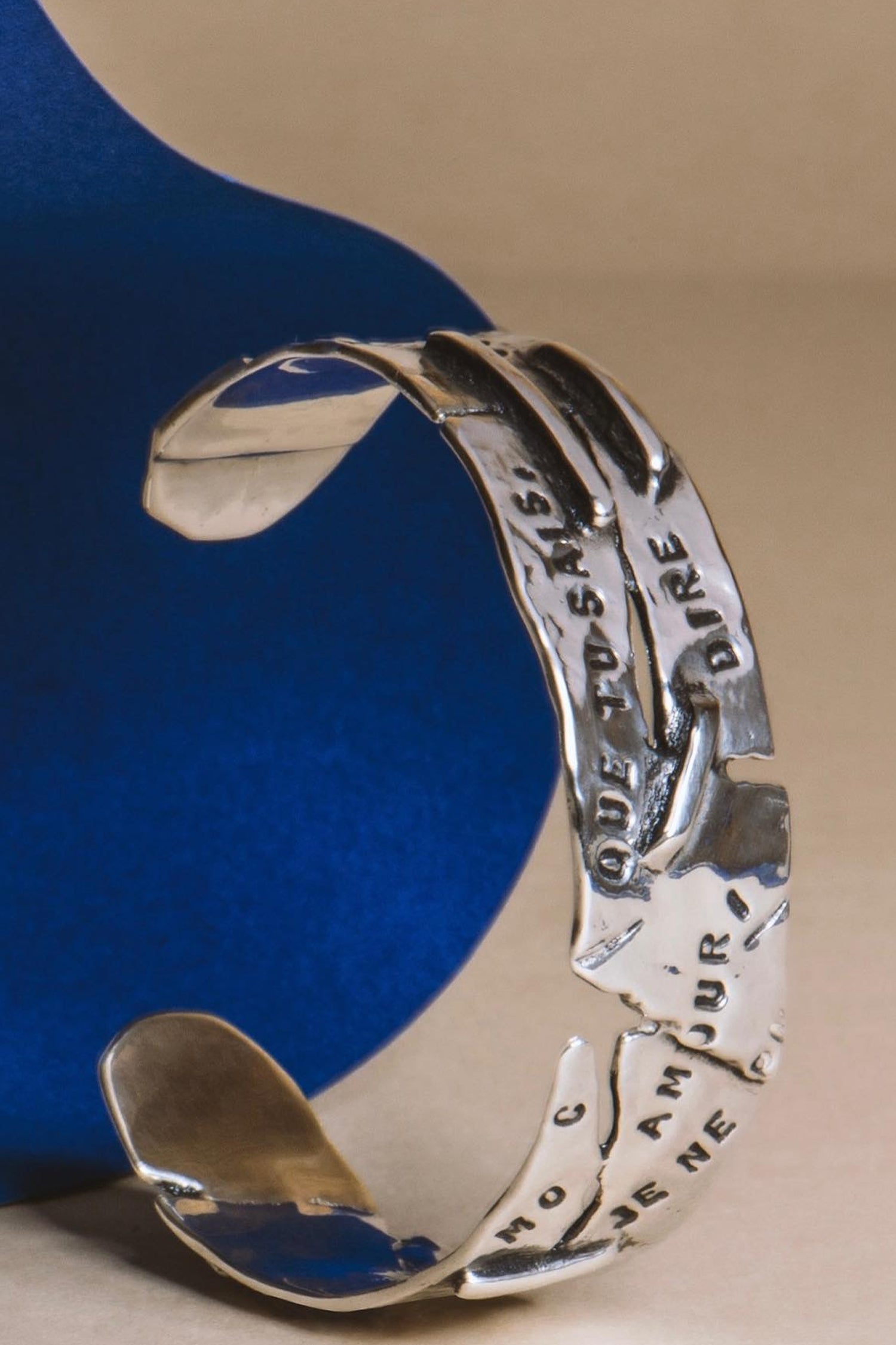 BRACELET FRAGMENTS ARGENT