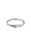 BRACELET 5 SENS EXTRA-FIN ARGENT