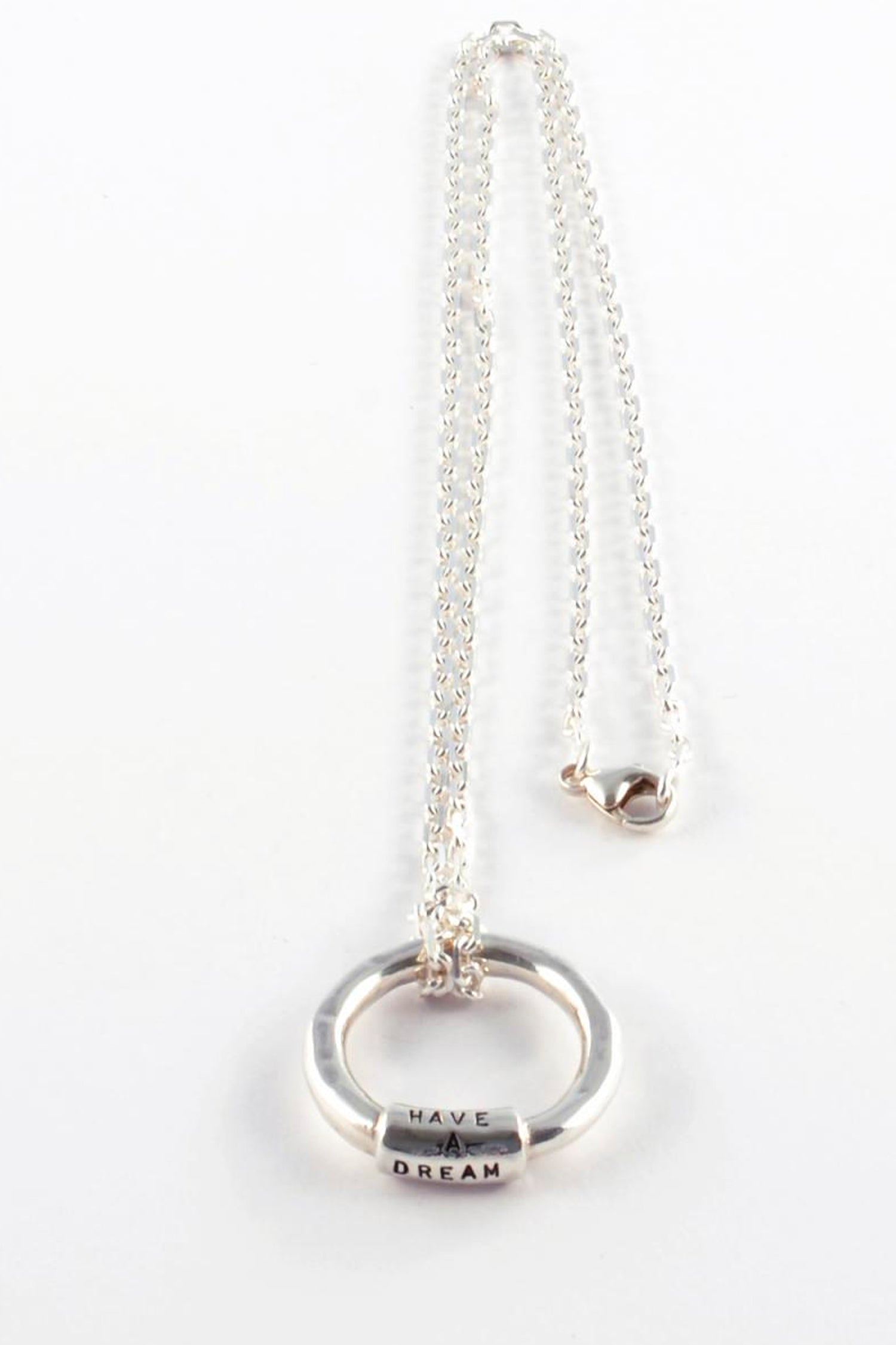 PENDENT "I HAVE A DREAM" ARGENT