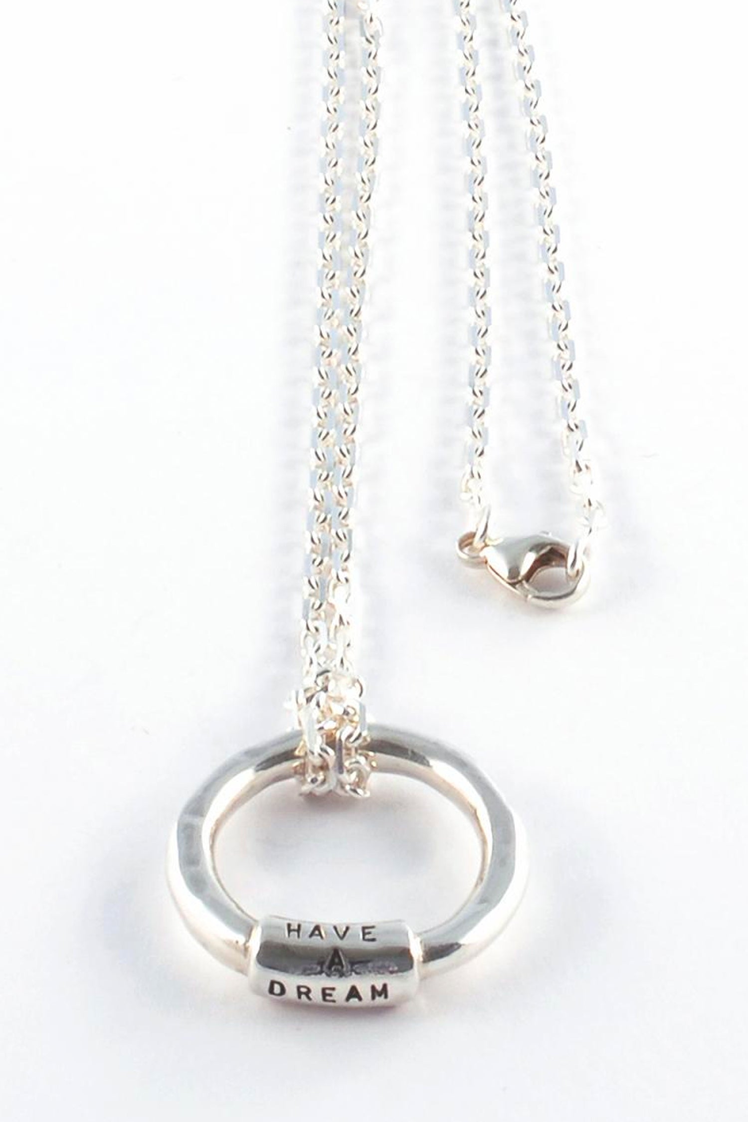 PENDENT "I HAVE A DREAM" ARGENT