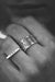 BAGUE LOVE ÉPAISSE ARGENT