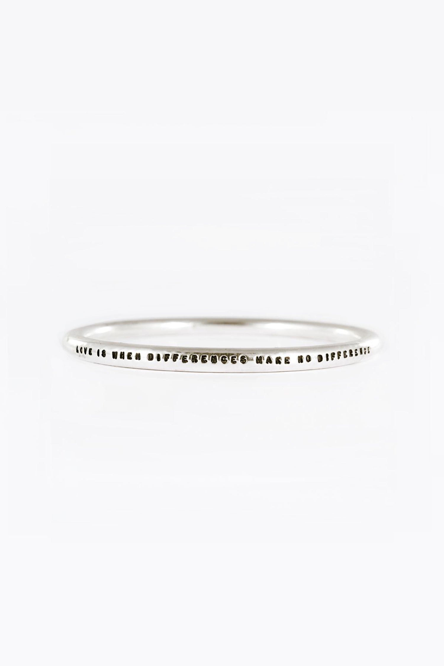 BRACELET JOYCE ROND 5 IN ARGENT
