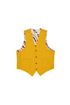 CLASSICAL WAISTCOAT IN OCHRE,S23