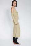 CURVE DRESS IN DUNE, S23