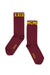 ROMAN SOX IN MAROON, S23