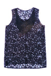 FRINGEDTANK IN NIGHTSHADE, S22