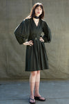 RAPP PARTY DRESS IN FOREST, S22
