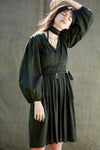 RAPP PARTY DRESS IN FOREST, S22