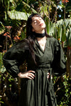 RAPP PARTY DRESS IN FOREST, S22