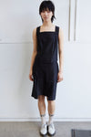 PANEL SKIRT IN EBONY, S23