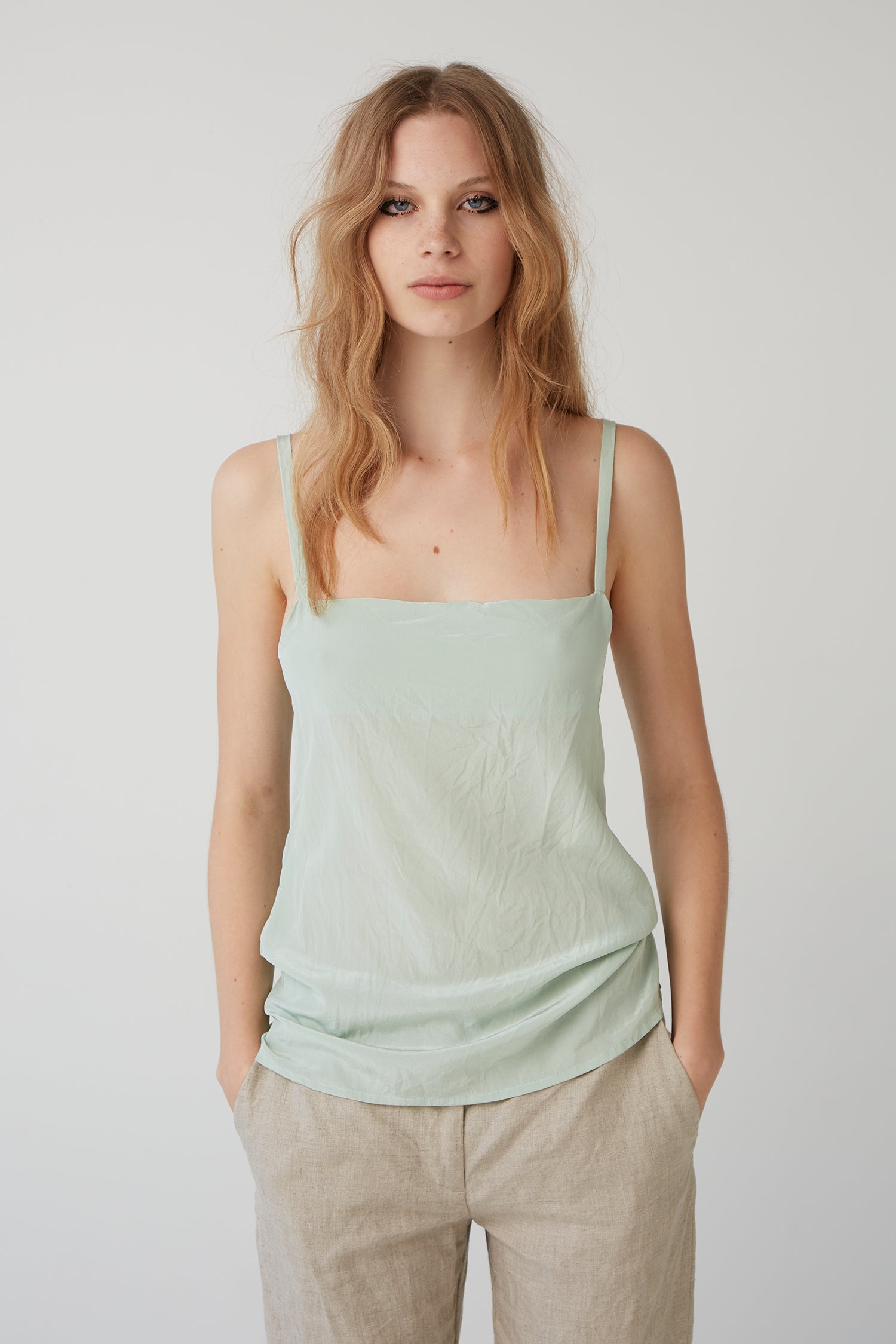 Mint shop green camisole