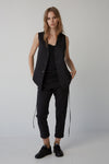 CIGARETTE PANT IN PINSTRIPE, S24
