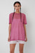 THE FIELD TEE IN FLAMINGO, S24