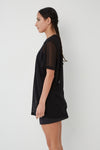 THE FIELD TEE IN RAVEN, S24