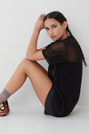 THE FIELD TEE IN RAVEN, S24