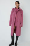 THE TOP COAT IN CERISE, S24
