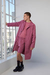 TOP COAT IN CERISE, S24