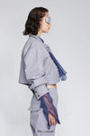 747 JACKET IN ZINC, S23