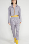 747 JACKET IN ZINC, S23