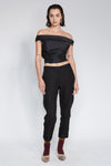 CIGARETTE PANT IN ALLBLACK, S23