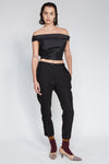 CIGARETTE PANT IN ALLBLACK, S23