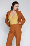 DRESS JACKET IN TERRACOTTA, S23