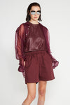 MONACO SHIRT IN GARNET, S23