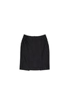 PANEL SKIRT IN EBONY, S23