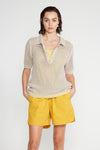 POLO SHORT IN SAND, S23