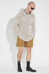 PULLOVER LONG IN SAND, S23