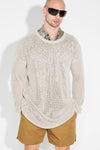 PULLOVER LONG IN SAND, S23