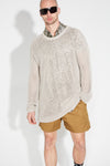 PULLOVER LONG IN SAND, S23