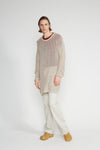 PULLOVER LONG IN SAND, S23