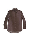 SIGNATURE SHIRT IN BROWNLINE, S23