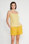 SQUARE CAMI IN YELLOW TILE, S23