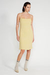 SQUARE DRESS IN YELLOW TILE, S23