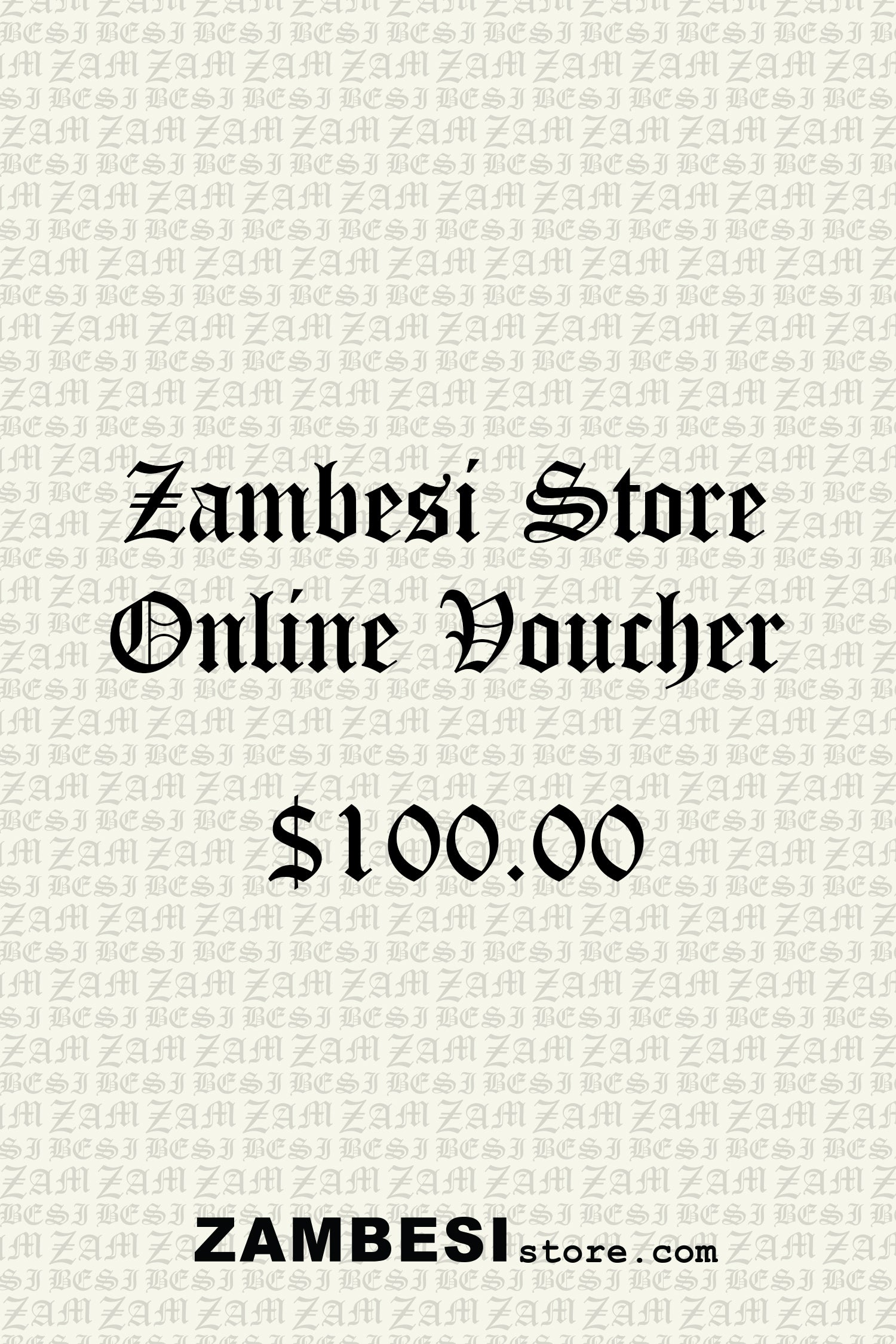 Zambesi - Online Gift Card