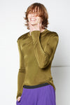 PREFECT TOP IN LIME, W22