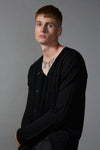 BOBBLE CARDI IN BLACK, W23