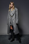 THE BOSS COAT IN SILVERSTREAM, W23