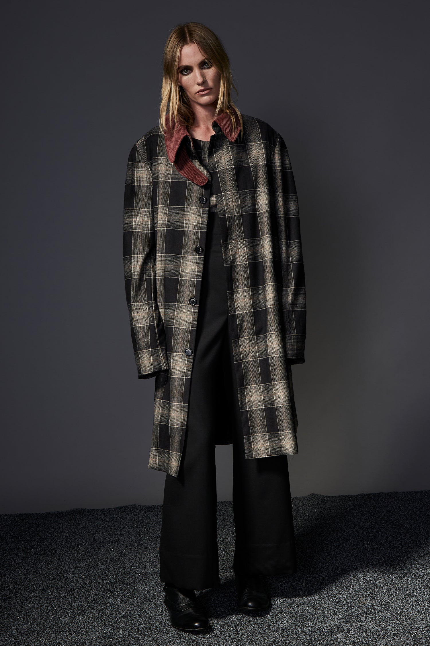 CLOUSSEAU COAT IN COALMINER, W23