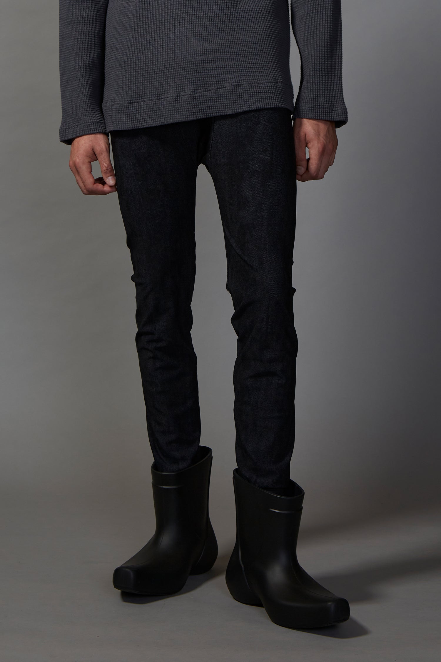 Knee length long johns top