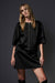 MINI SKIRT IN JETT, W23