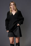 MINI SKIRT IN JETT, W23