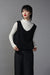 THE RIB VEST IN PANTHER, W23