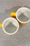FLAT WHITE CUP SET IN YELLOW